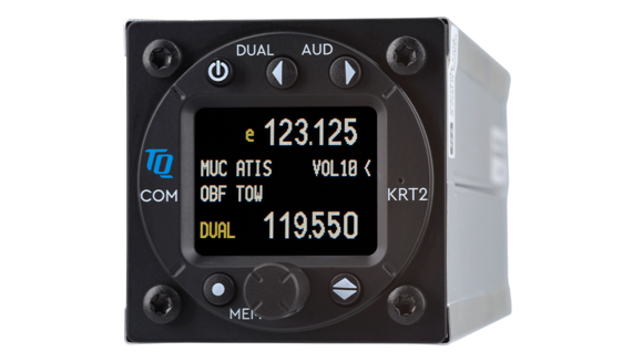TQ KRT2-S – kompaktes VHF Flugfunkgerät
